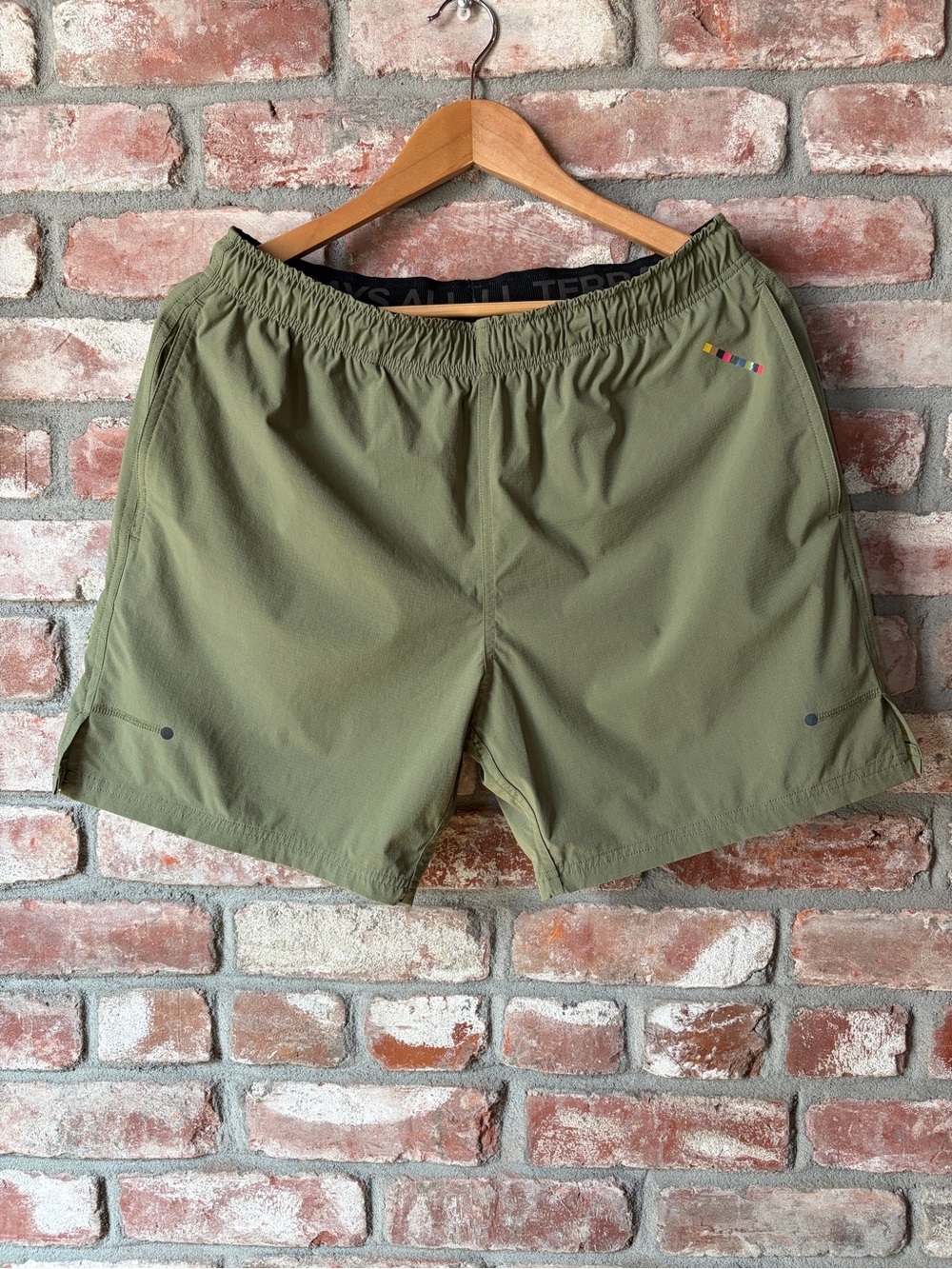 Saturdays NYC Olive Men’s Active Shorts